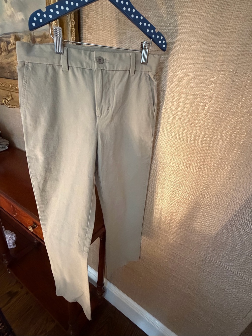 Boys Vineyard Vines Performance Fabric Khaki Pants - Size 12